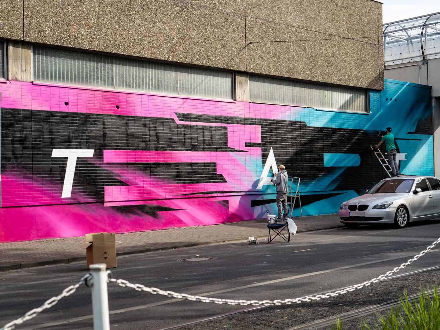 Busdepot in Mainz gestaltet durch Studio Lacks